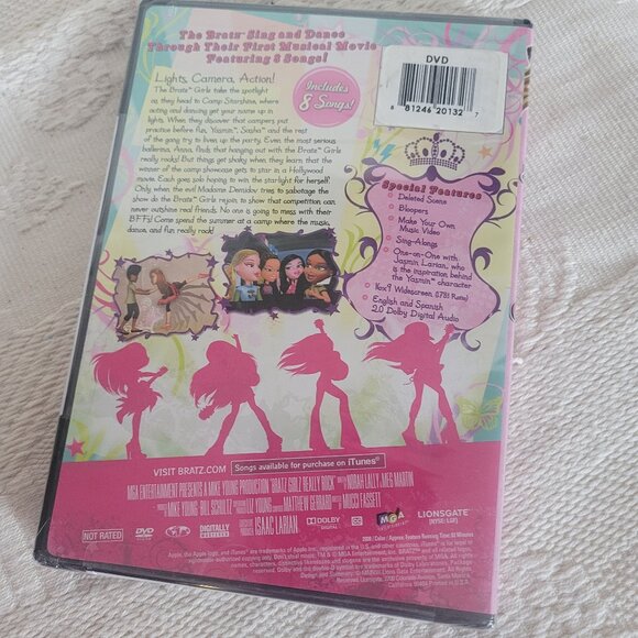 Bratz Girlz Really Rock A Bratz Musical DVD New - Picture 11 of 13